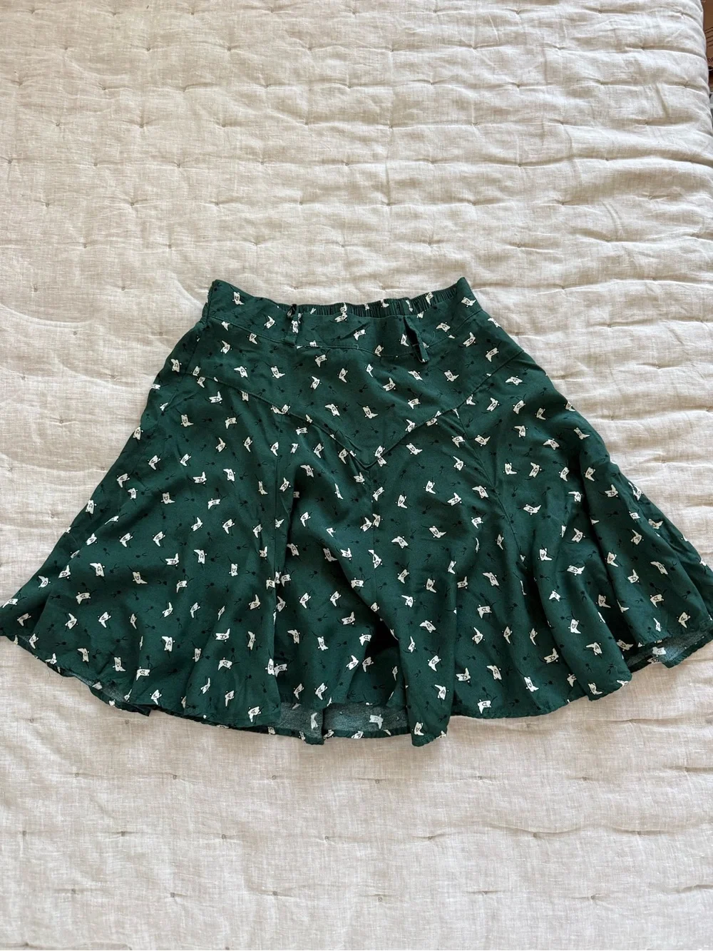 VTG Desert West Sherry Holt Mini Skirt Rodeo Cowgirl Size Large